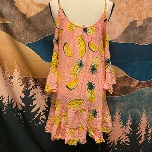 Solitaire bathing suit cover up size small